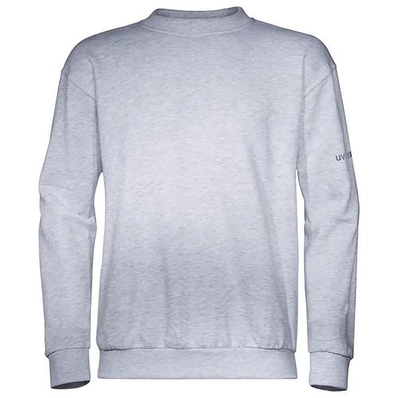 uvex Sweatshirt grau, ash-melange Gr. S