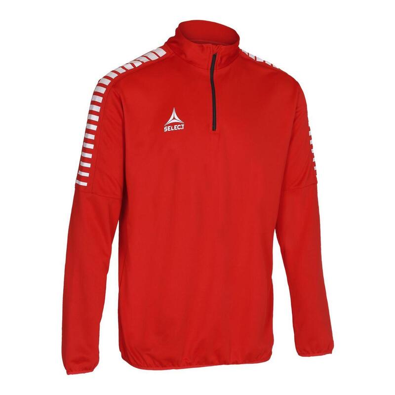 SELECT SWEAT TRAINING DEMI ZIP ARGENTINA Rouge