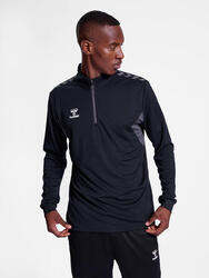 Demie-Fermeture Éclair Zip Sweat-Shirt Hmlauthentic Homme HUMMEL