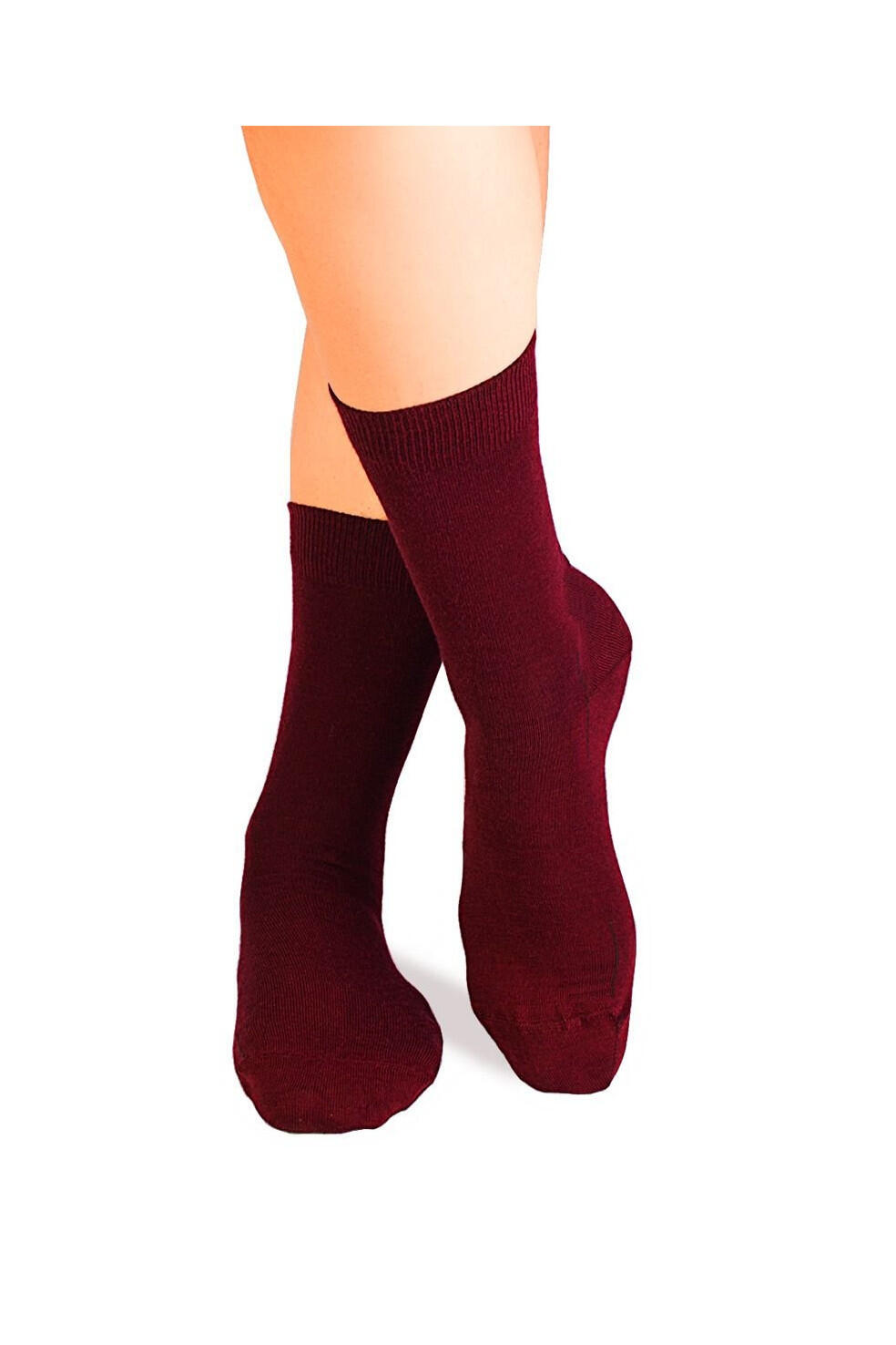 Sosete antibacteriene din lana merino Fine Bordeaux, 39-42 EU