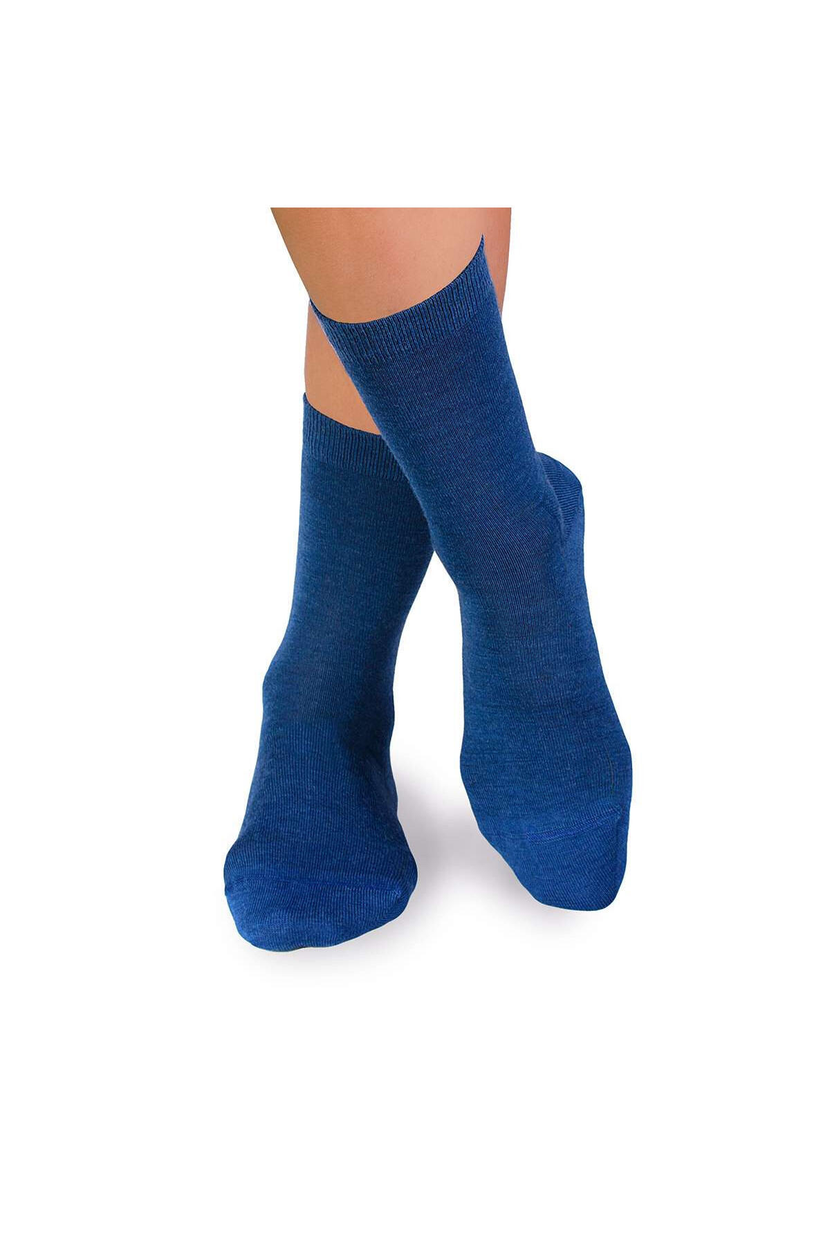 Sosete antibacteriene din lana merino Fine Albastru, 39-42 EU