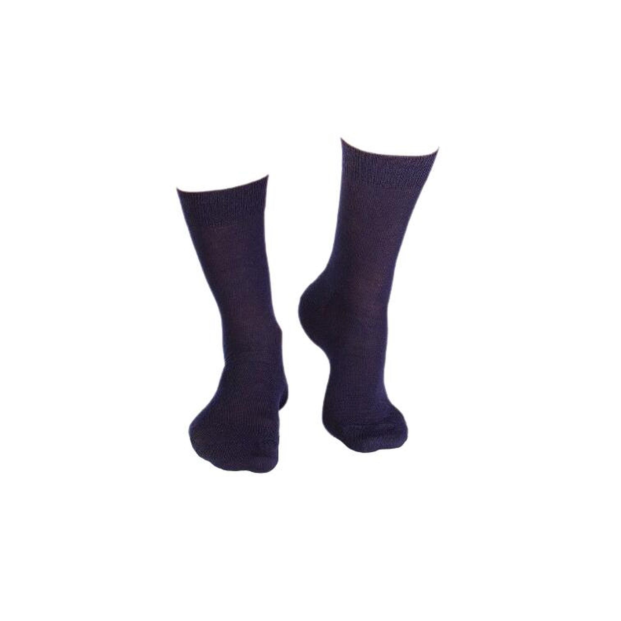 Sosete antibacteriene din lana merino Dark Blue, 35-38 EU