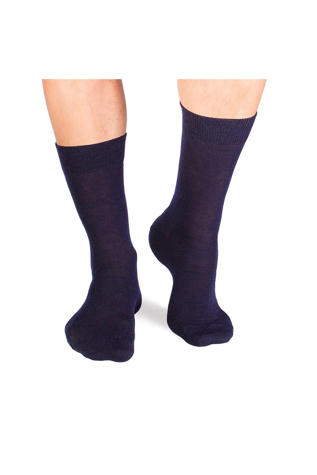 Sosete antibacteriene din lana merino Dark Blue, 39-42 EU 2/4