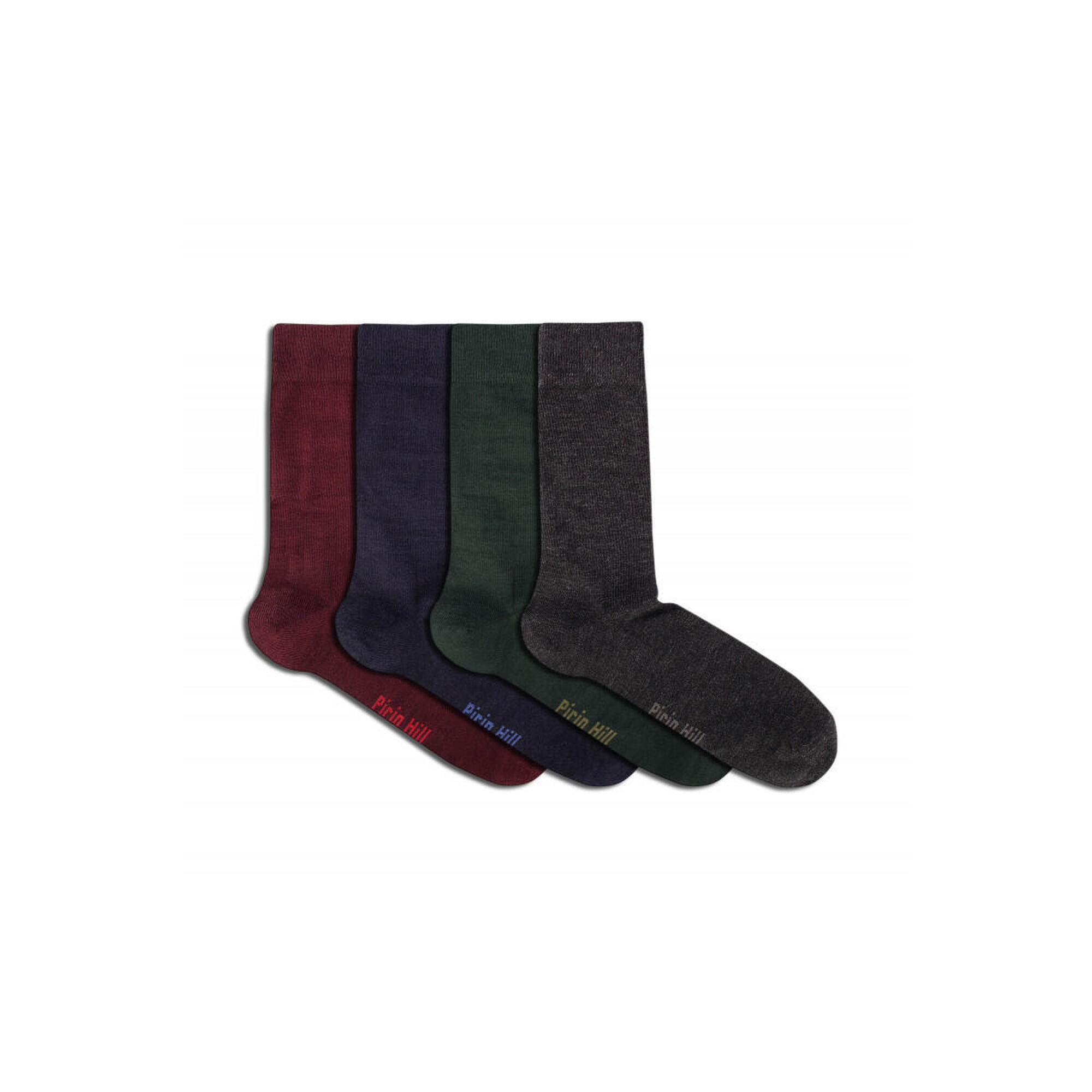 Sosete din lana Merino Luxury Box 4 buc., 39-42 EU