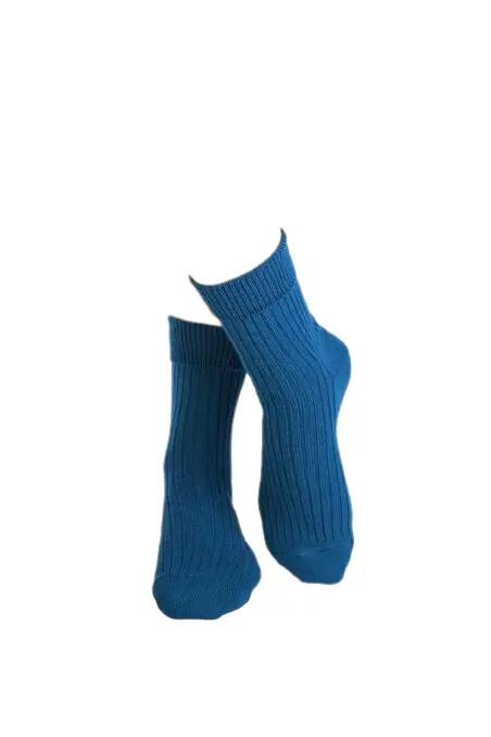 Sosete antibacteriene din lana merino Warm Ribs Petrol, 39-42 EU 3/3