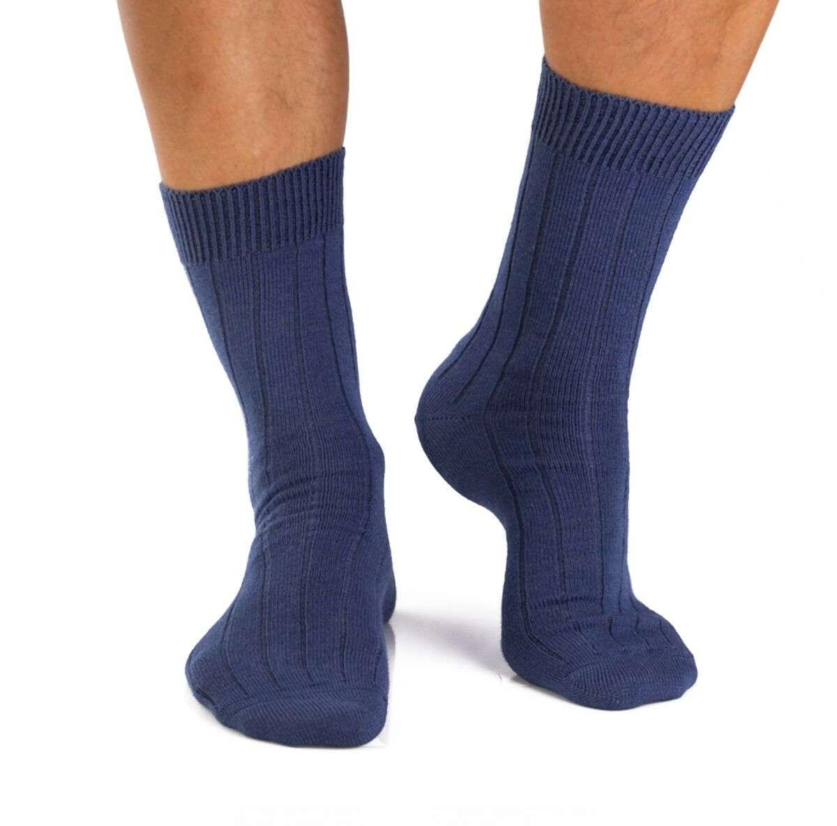 Sosete antibacteriene din lana merino Warm Jeans, 43-46 EU