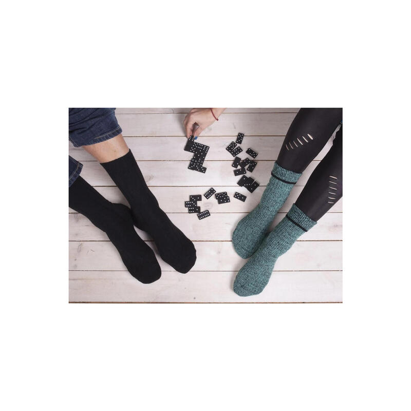 Sosete antibacteriene din lana merino Warm Black
