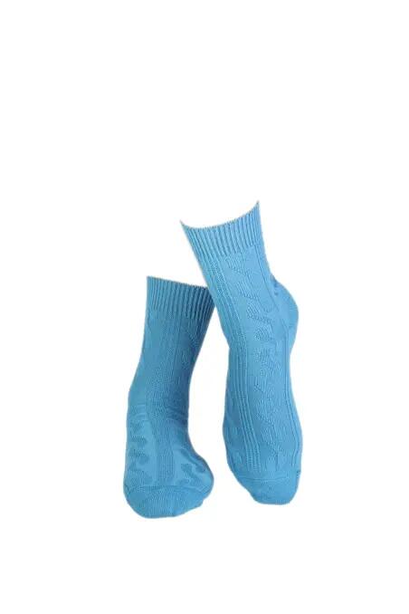 Sosete antibacteriene din lana merino Warm Turquoise, 39-42 EU 3/3