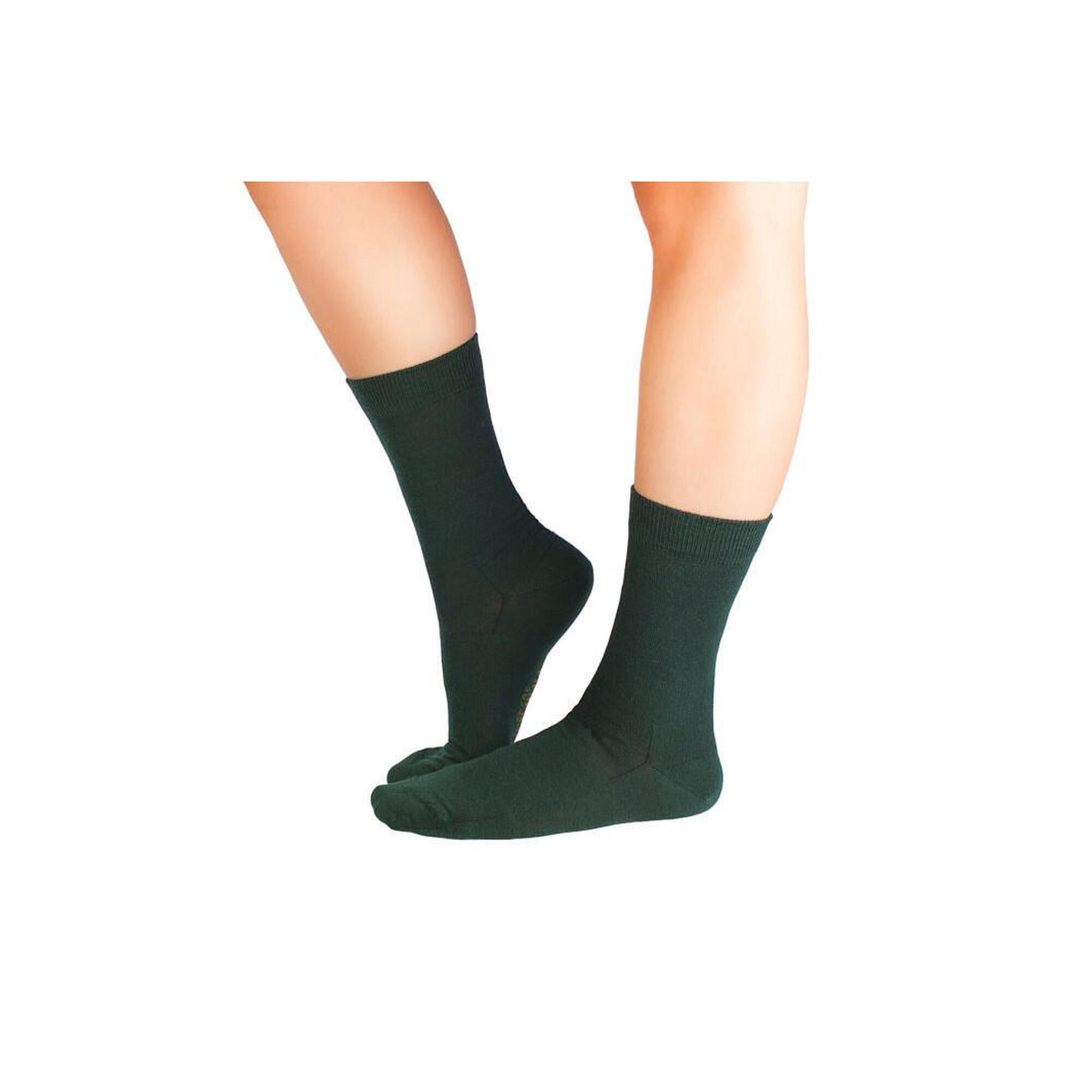 Sosete antibacteriene din lana merino Fine Green, 43-46 EU