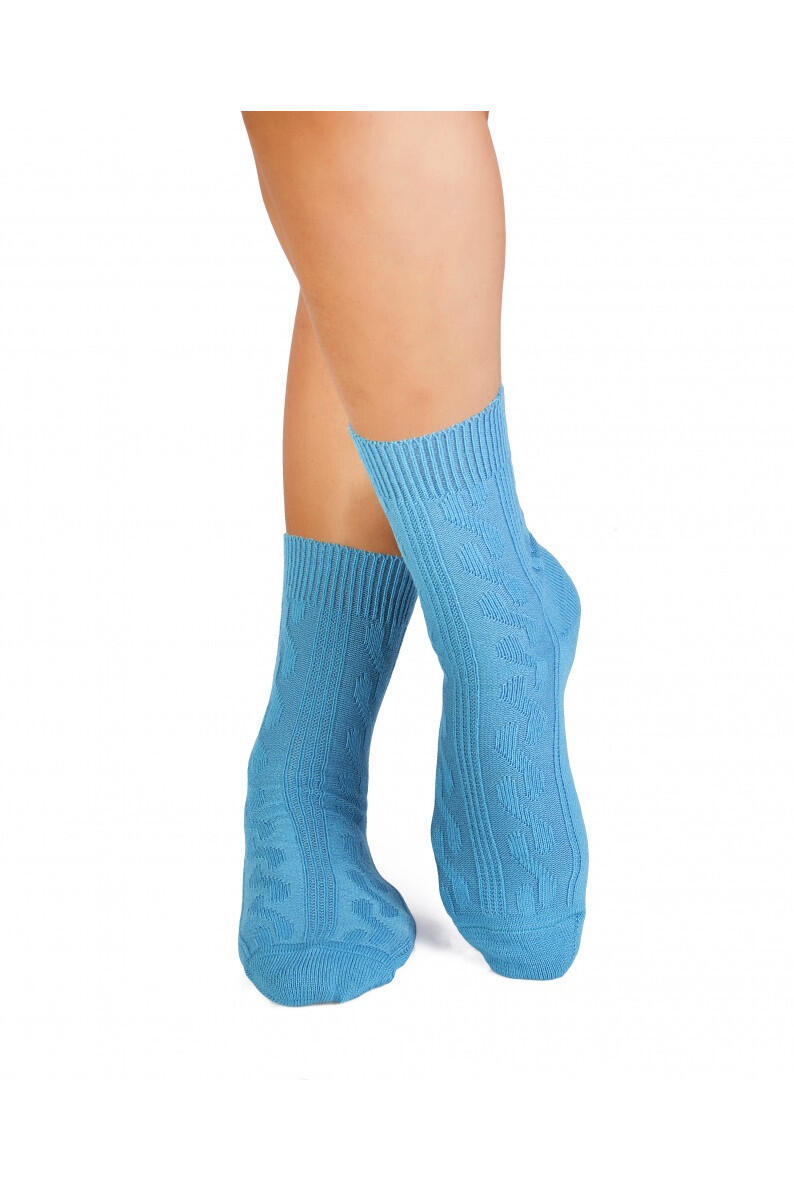 Sosete antibacteriene din lana merino Warm Turquoise, 39-42 EU