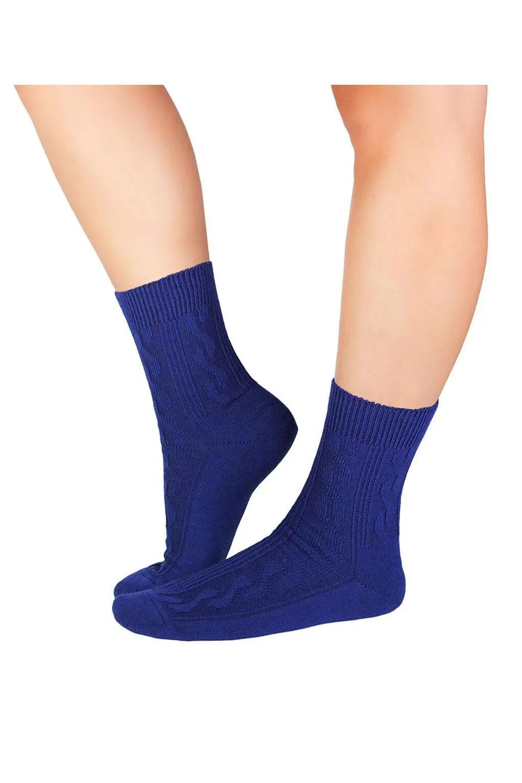 Sosete antibacteriene din lana merino Warm Albastru, 39-42 EU 2/2