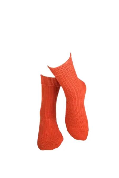 Sosete antibacteriene din lana merino Warm Orange, 35-38 EU 4/4
