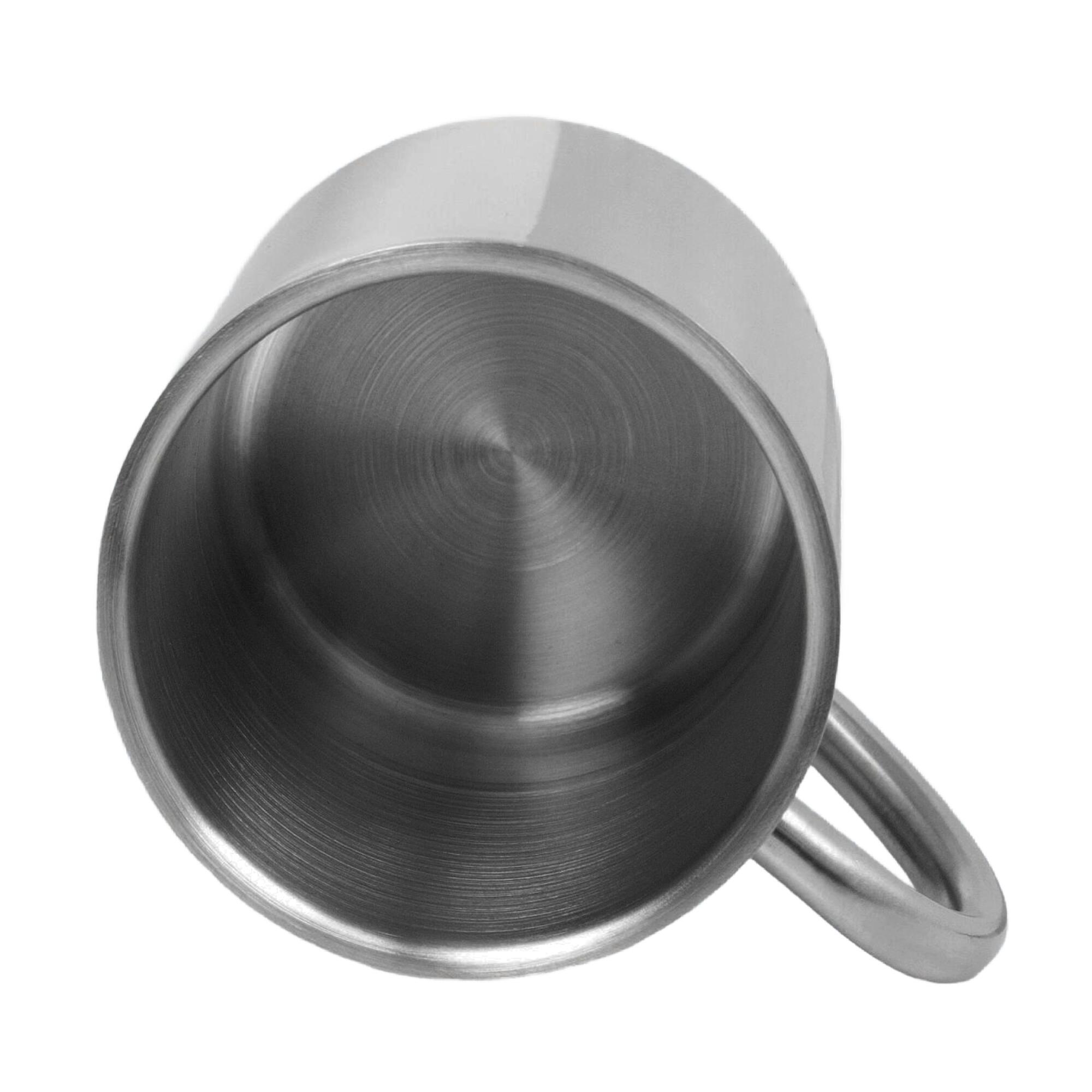 Edelstahl Becher Trinkbecher Doppelwandig 300 ml Camping Trekking Kaffee Tasse 5/7
