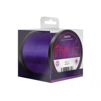 Nylon monofilament Delphin IMPULZ 600 m, violet 0.25 mm