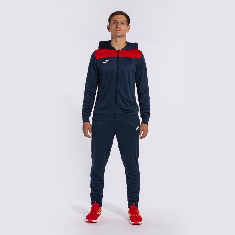 Trening cu gluga Joma Phoenix II, bleumarin/rosu, 2XL