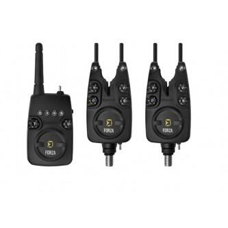 Set avertizori/senzori wireless Delphin FORZA, 2+1, culoare neagra