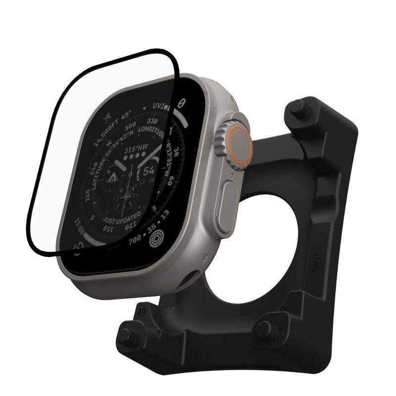 UAG Folie Sticla Glass Shield Plus Apple Watch 49mm Negru