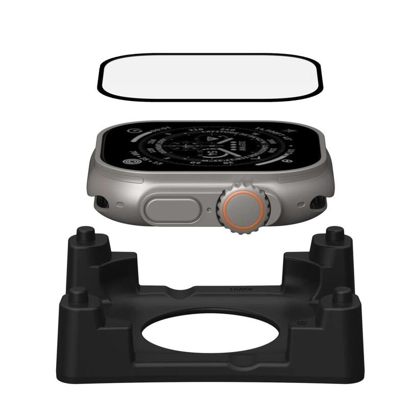 UAG Folie Sticla Glass Shield Plus Apple Watch 49mm Negru