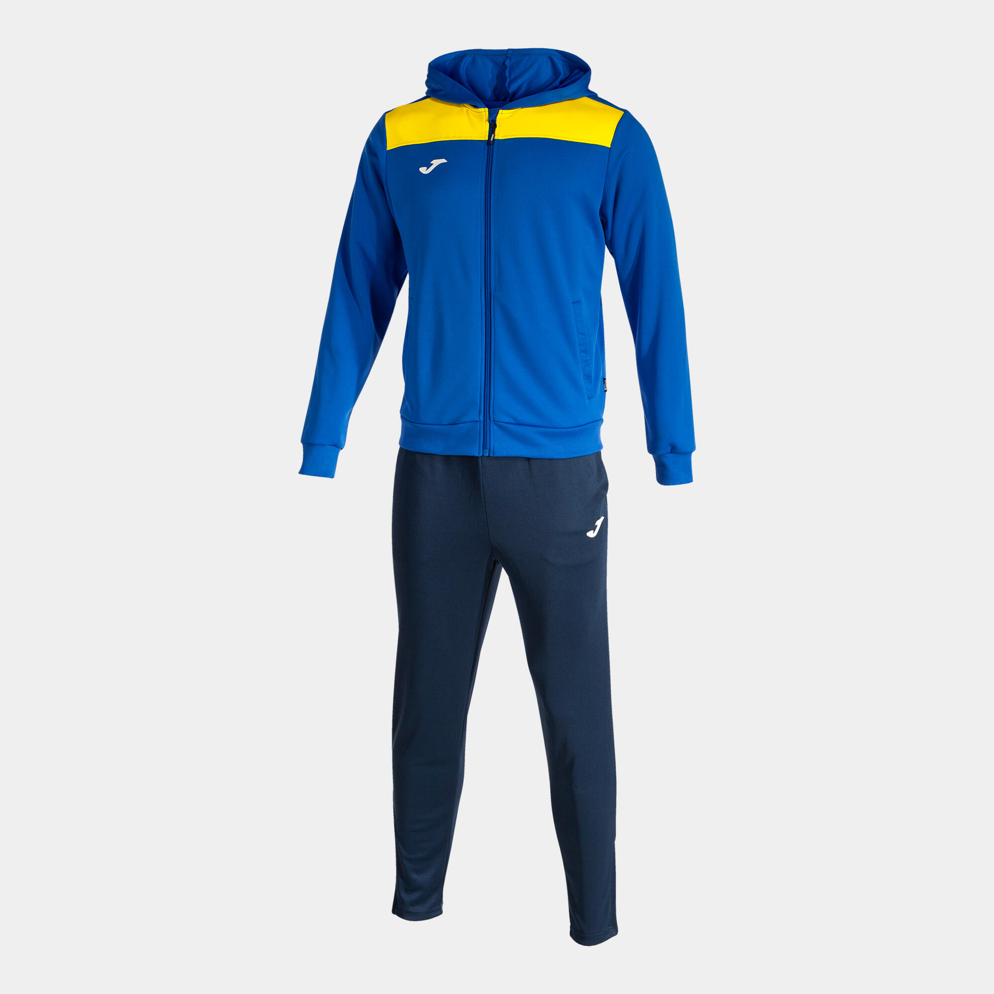 Trening cu glugă Joma Phoenix II Albastru/Galben/Bleumarin L