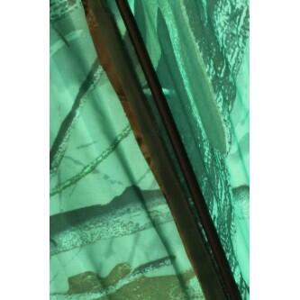 Umbrelă/shelter Delphin PVC perete lateral extins, 250 cm, camuflaj, husa, cuie