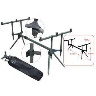 Rodpod lansete, Baracuda RP1, 3 posturi 2/7