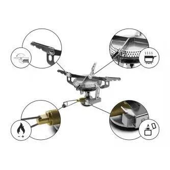 Arzător pe gaz Delphin FLAMER pentru camping 4/6