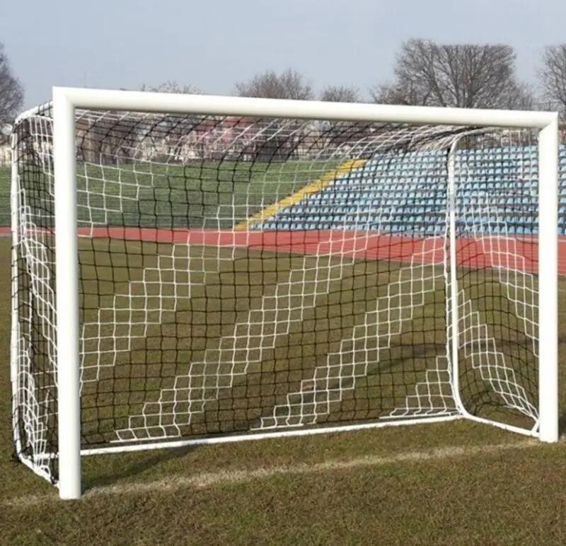 Poarta fotbal 3x2m mobila, aluminiu profil 120x100 mm, spate otel 15/15