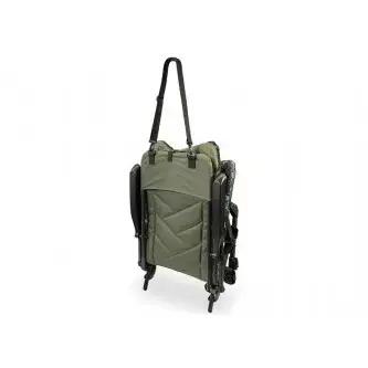 Scaun pescuit Delphin GUARDIAN, rabatabil, camuflaj 2/7