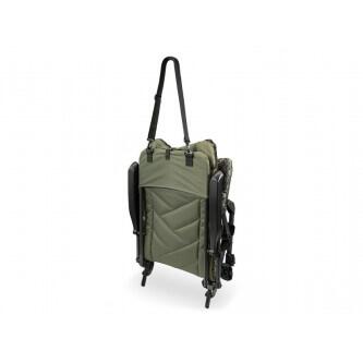 Scaun pescuit Delphin GUARDIAN, rabatabil, camuflaj