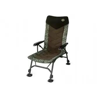 Scaun pescuit Delphin GUARDIAN, rabatabil, camuflaj 4/7