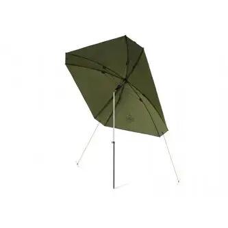Umbrelă Delphin RAINY, diagonala 250 cm, verde, husa transport, corzi si cuie 2/6