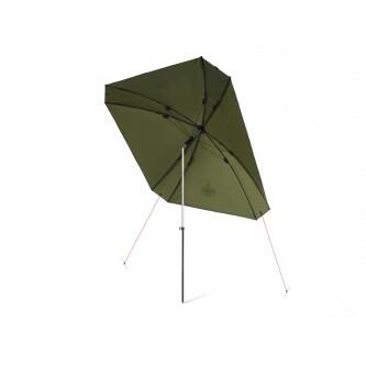 Umbrelă Delphin RAINY, diagonala 250 cm, verde, husa transport, corzi si cuie