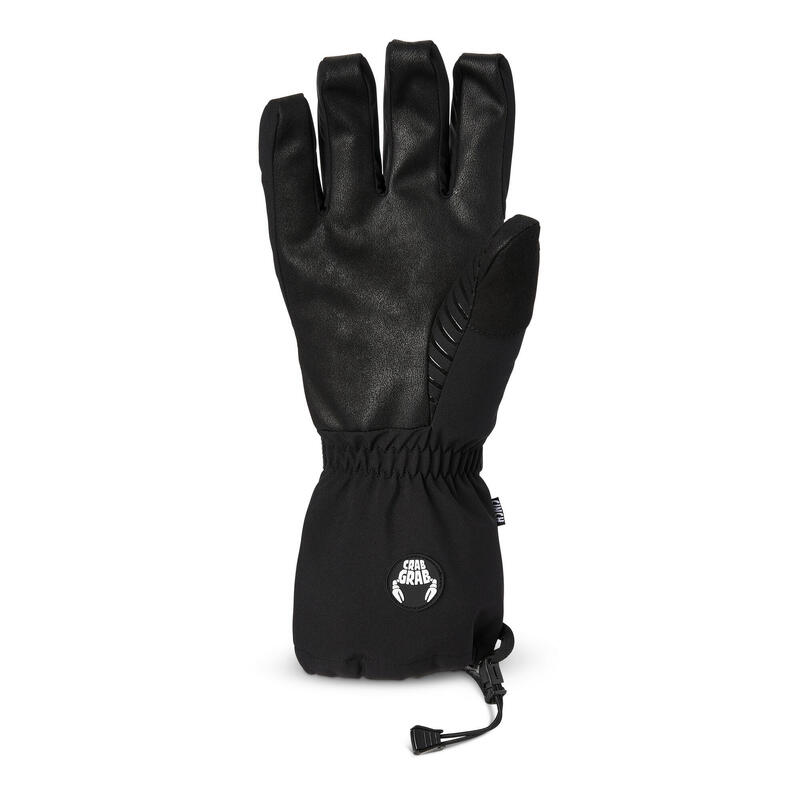 Manusi Snow CRAB GRAB Cinch Glove Black 2024