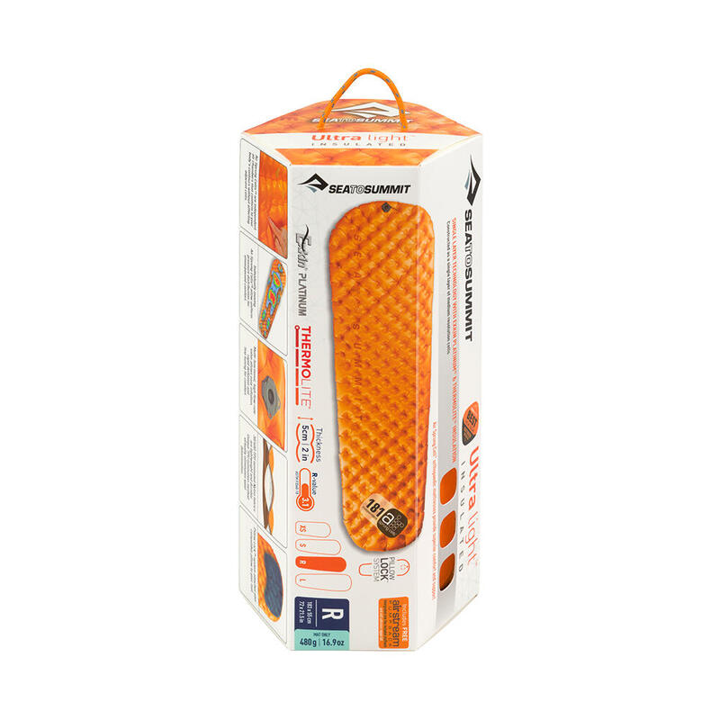 Schlafmatte Ultralight Insulated Mat orange R