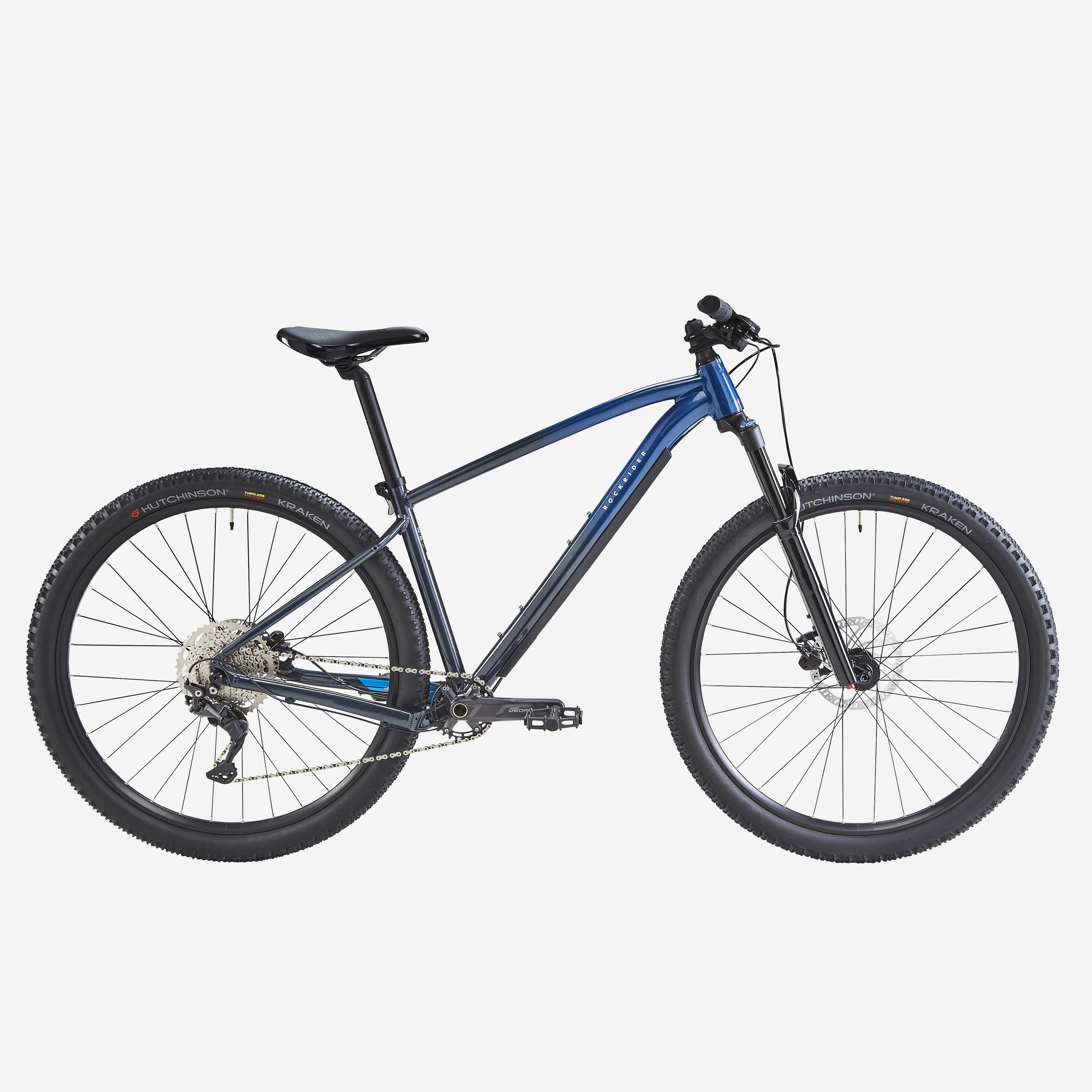 ROCKRIDER Tweedehands - TOURING MTB EXPLORE 540 29” BLAUW/ZWART - UITSTEKEND