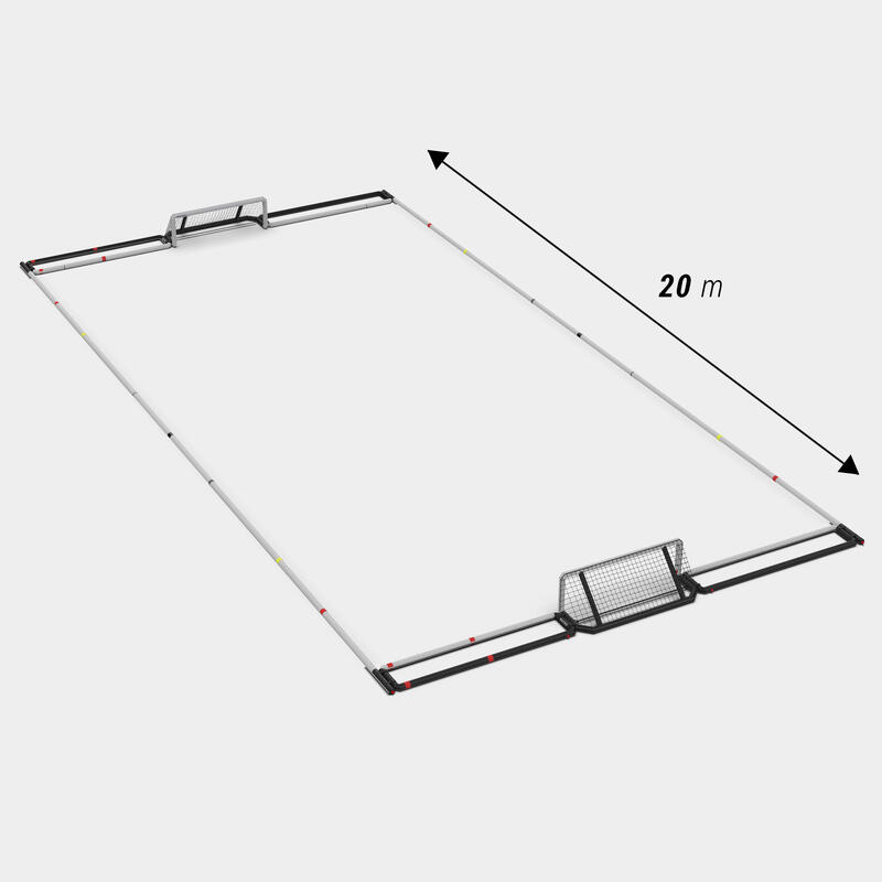 Segunda vida - Campo Waterpolo Hinchable Modulable 20 x 10 m - MUY BUENO