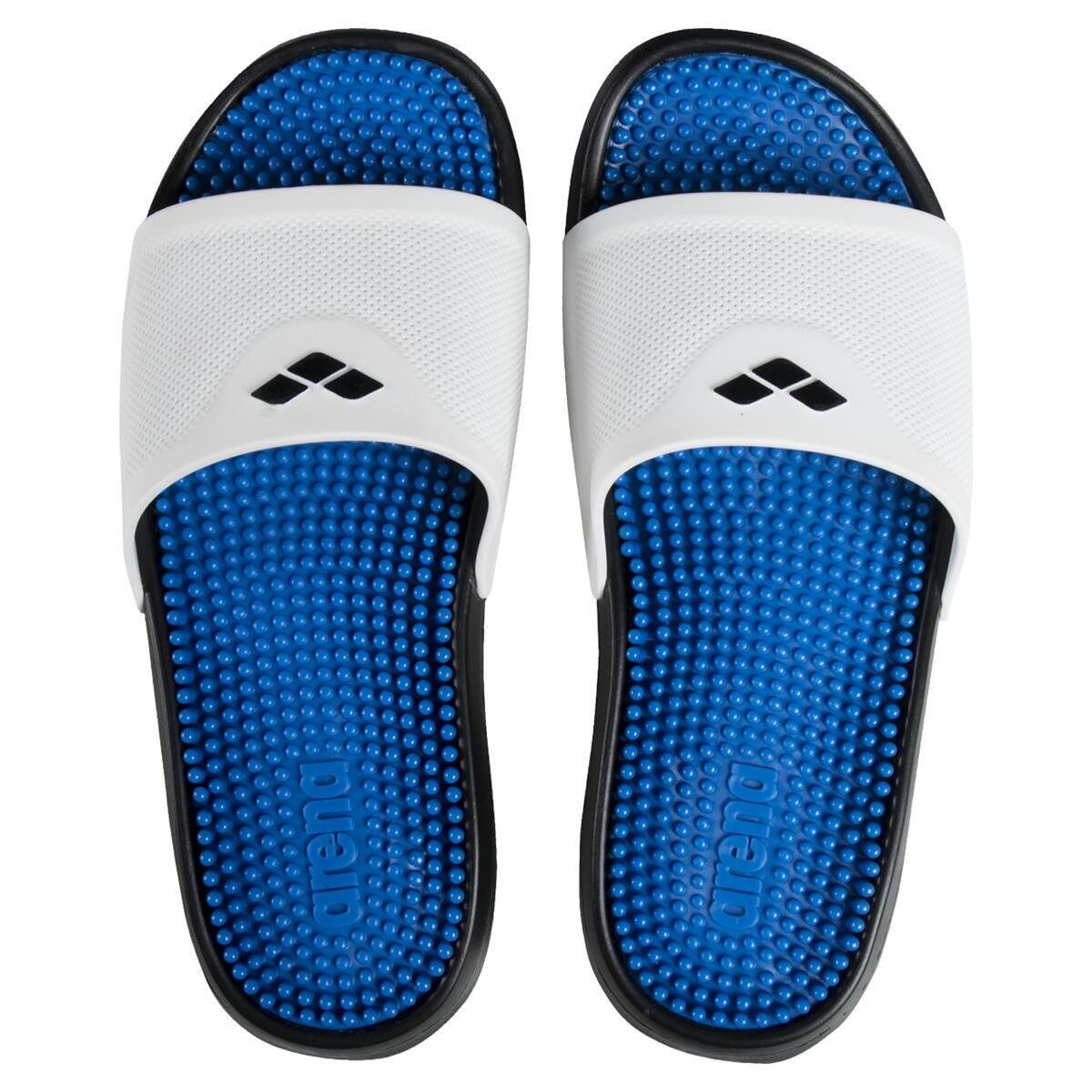Arena - Claquettes Arena Marco Box+hook - Claquettes - Blanc|bleu - 36 - Decathlon