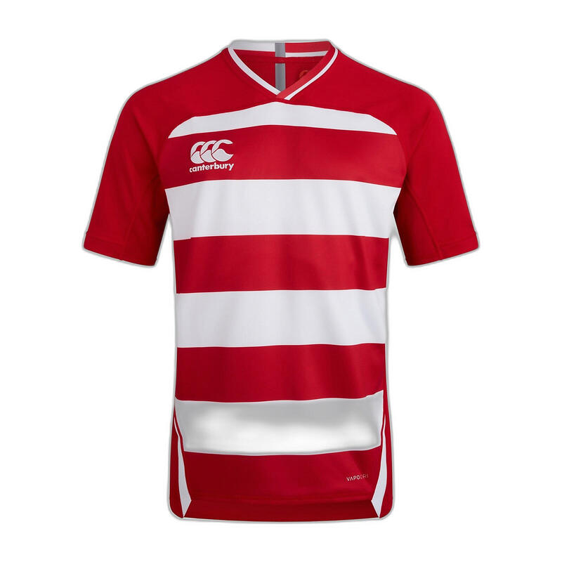 Maillot rayé Canterbury Vapodri Evader