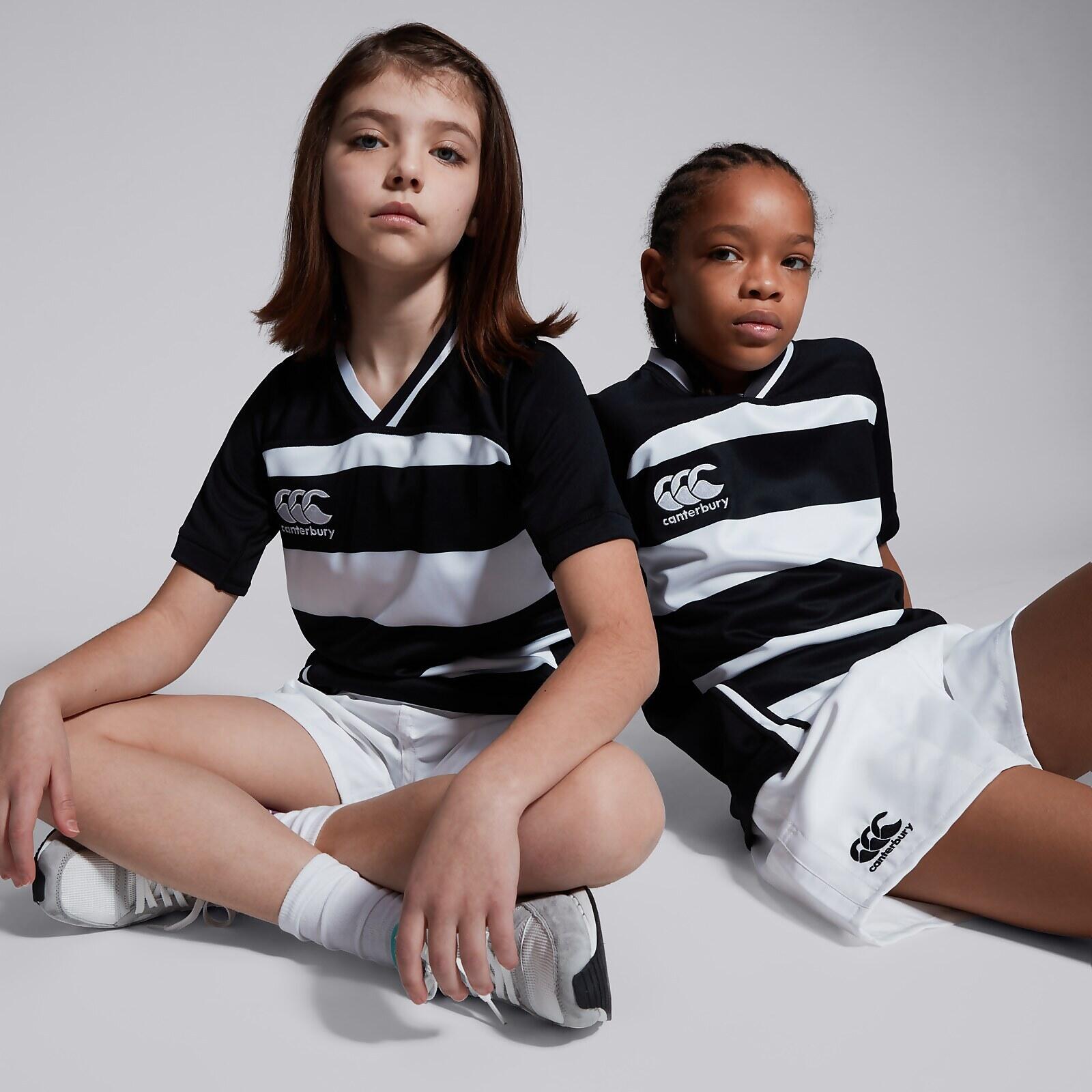 Camiseta de rayas para niños Canterbury Vapodri Evader 5/5