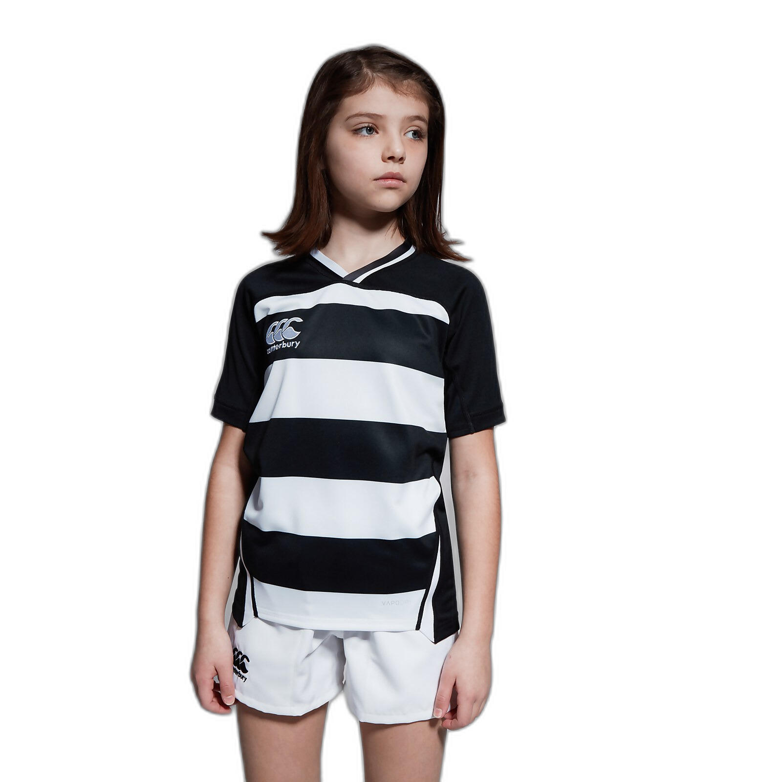 Camiseta de rayas para niños Canterbury Vapodri Evader 4/5