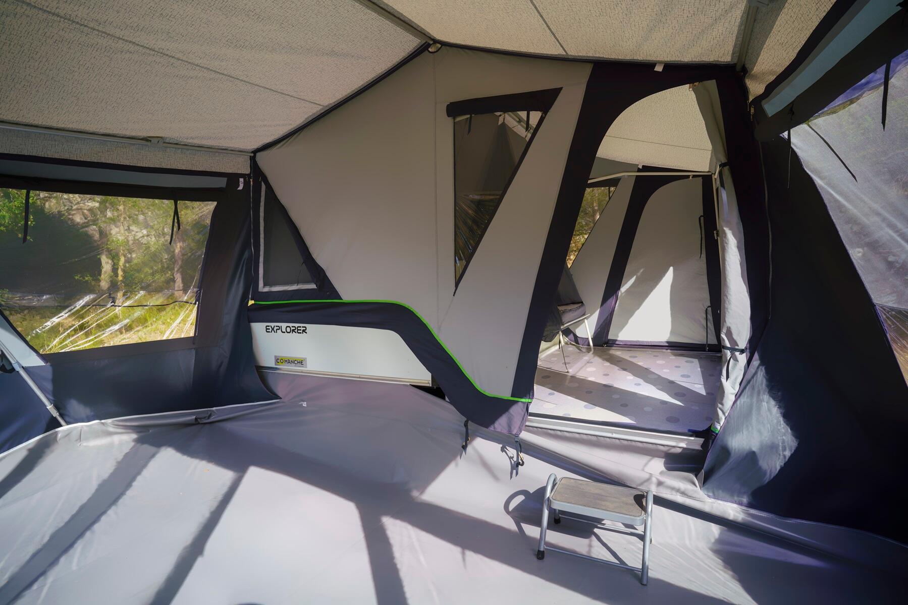 Avancé Para Remolque Tienda Para Camping Montana Explorer Greyline de Comanche 6/7