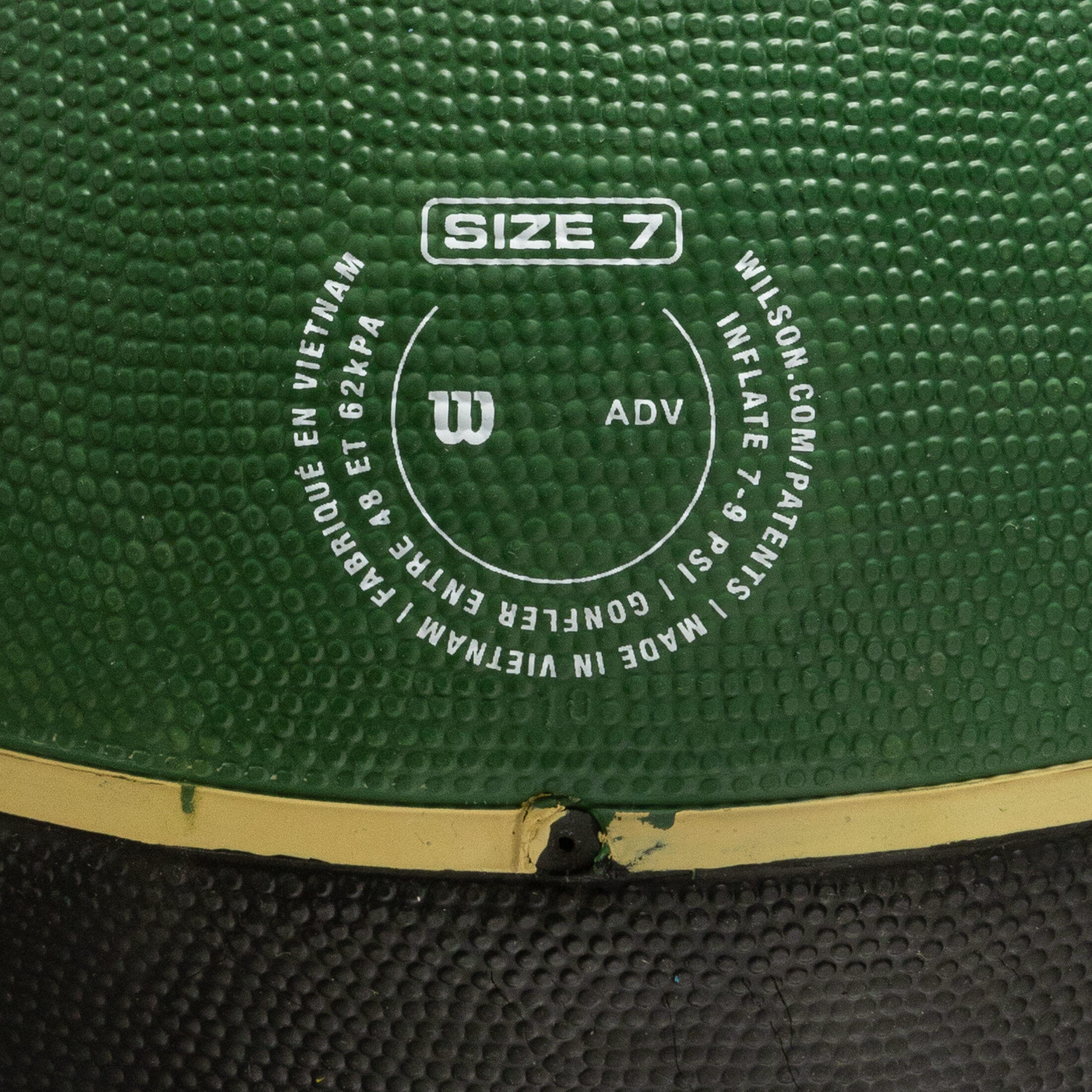 Ballon de Basketball Wilson NBA Team Tribute - Milwaukee Bucks 3/3