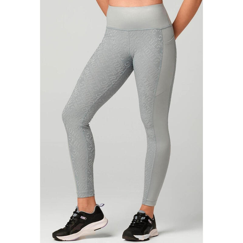 Legginsy sportowe damskie STRONG iD Strong Everyday z wysokim stanem