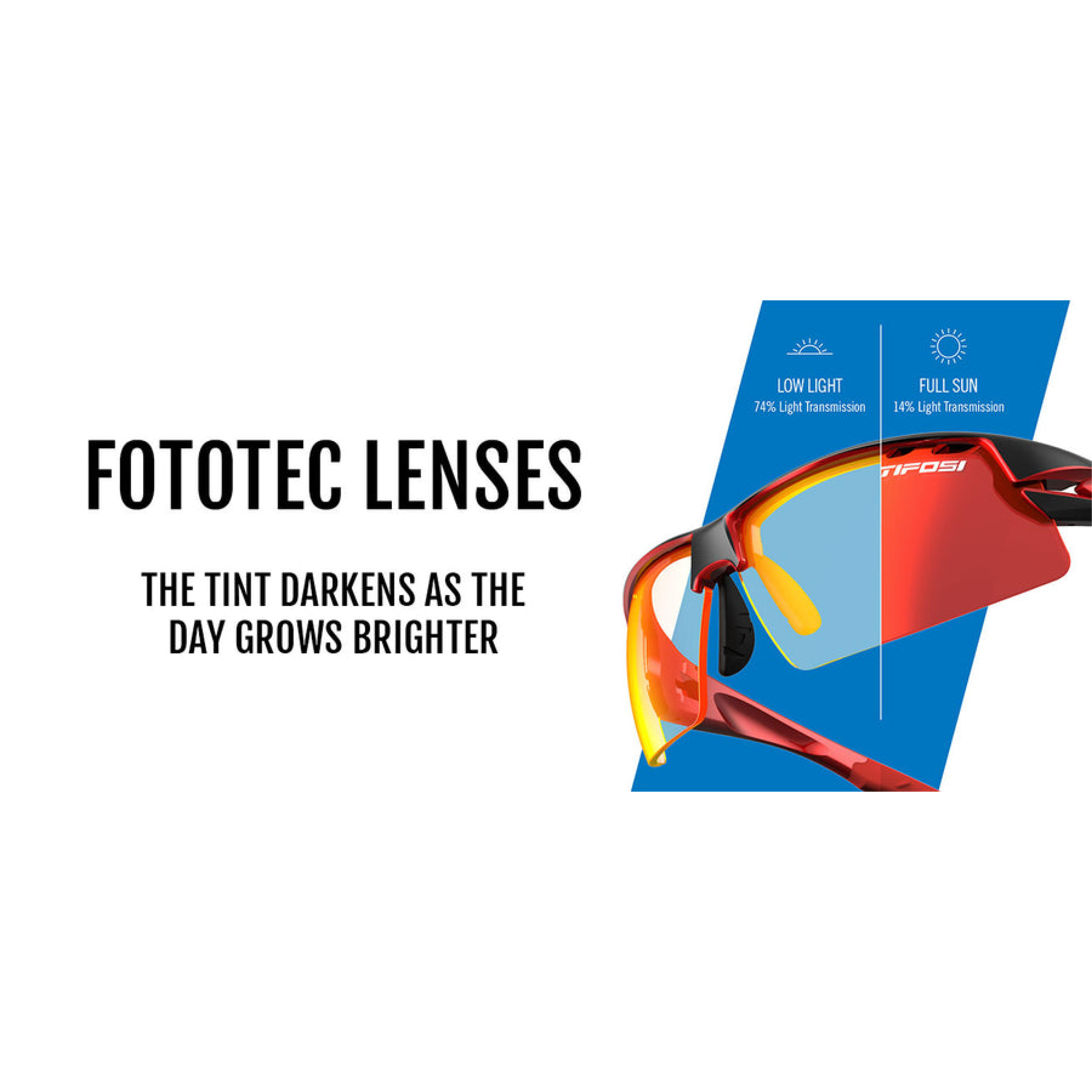 Tifosi Crit Black/Red Clarion Red Fototec