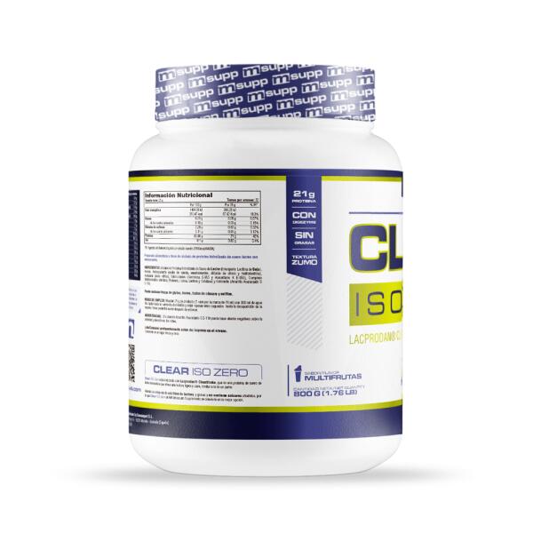 Clear iso zero - 800g Fruité (multifrutas) de MM Supplements