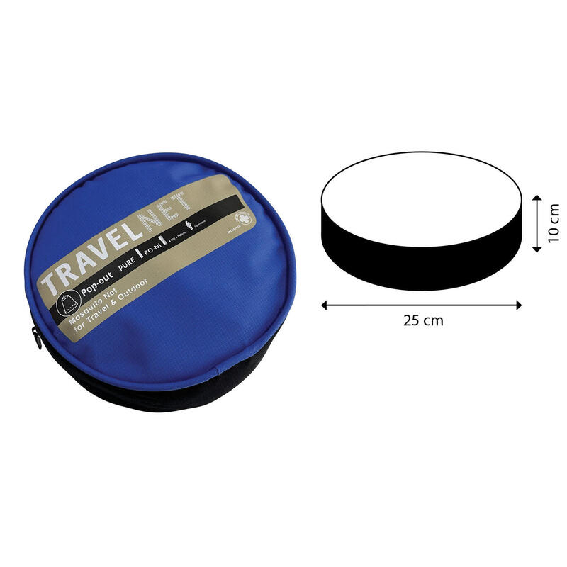 Moustiquaire Travelnet POP-OUT I PURE- Circonférence 800x
