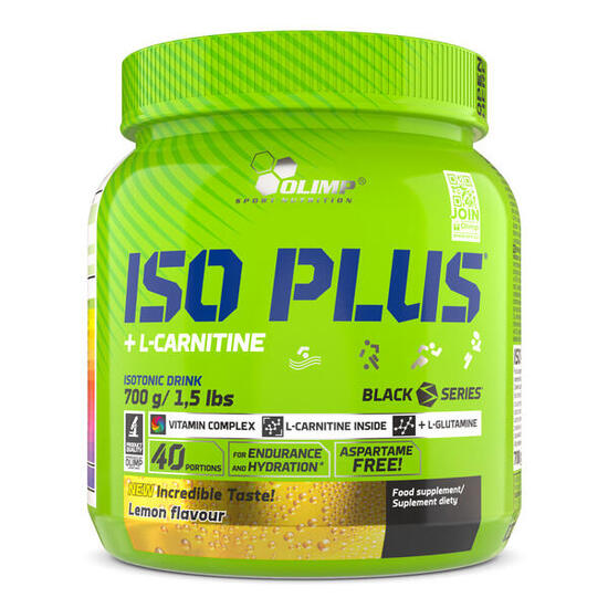 Bevande Isotoniche - Iso Plus + L-carnitina (700 G) - Arancione