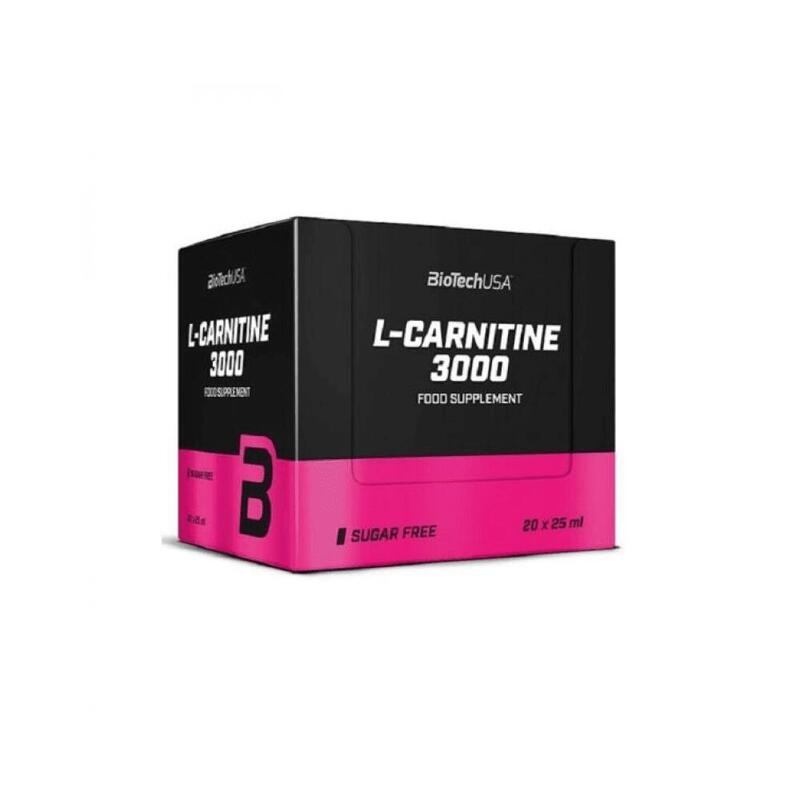 L - Carnitine 3000 20 x 25 Gr Limón