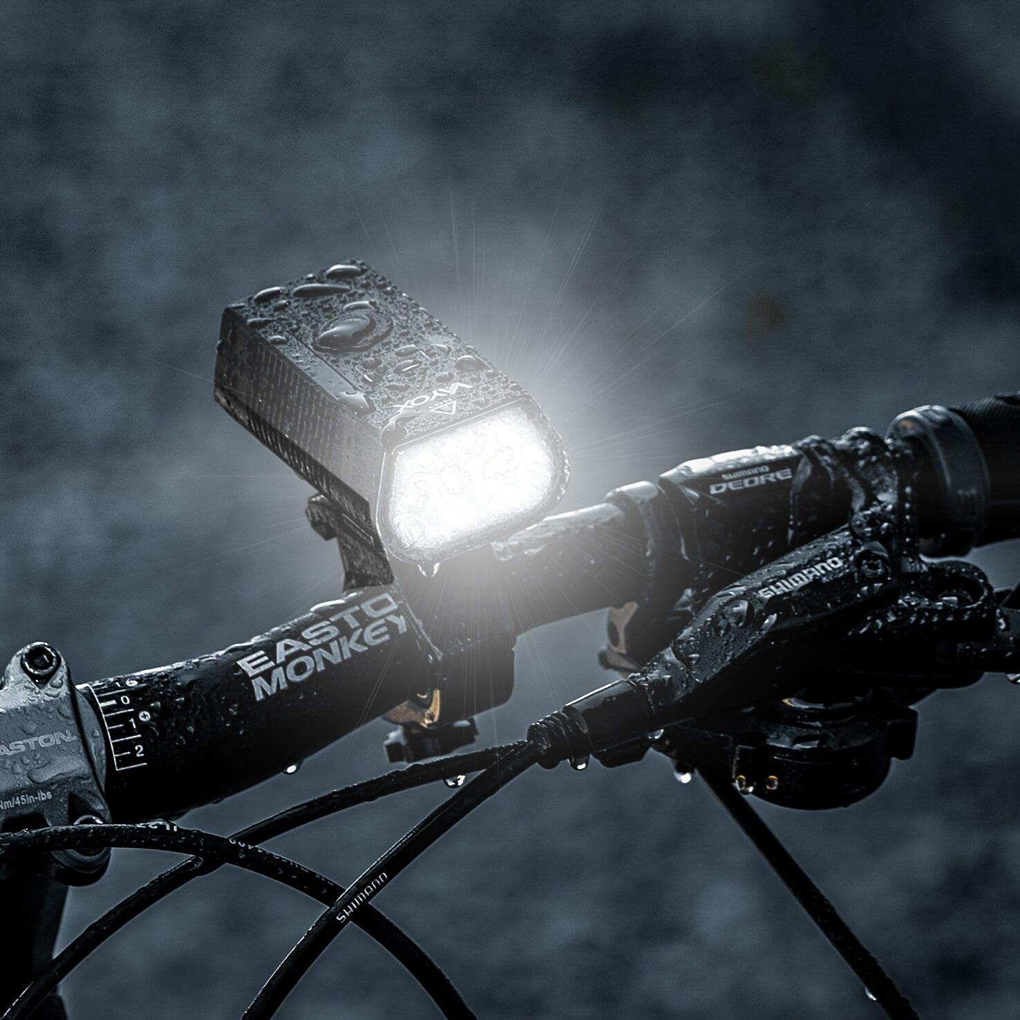 Set di luci per bici VAYOX VA0073 + VA0156 anteriore e posteriore POWERBANK 2/7