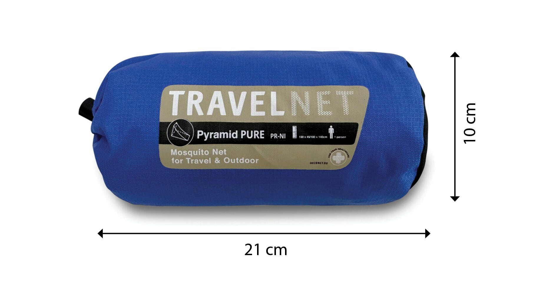 Travelnet reisklamboe PYRAMID PURE L195x B110x H140cm 1pers 6/7